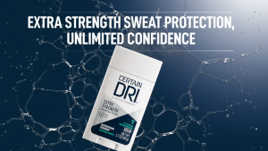 CERTAIN DRI EXTRA-STRENGTH CLINICAL ANTIPERSPIRANT SOLID MAXIMUM SWEAT & ODOR PROTECTION FOR MEN AND WOMEN 49 GRAMS