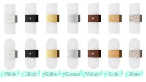 GDLUOAO Wall Lights with Motion Sensors USB Rechargeable LED Night Lights