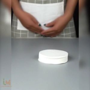 กระดาษปิดปากเเก้ว 1 เเพ็ค 500 เเผ่น กระดาษปิดปากเเก้ว ที่กันน้ำหก กระดาษกันรั่ว สําหรับชานม / กาแฟ