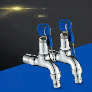 Anti-Theft Outdoor Sharp-Spout Faucet
