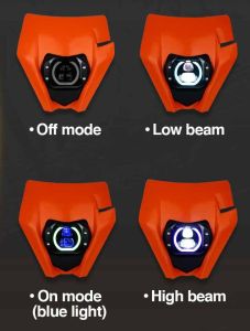 Headlamp Lampu Depan Biled Running Crystal APP KTM250 2017 Thor