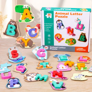 Educational Wooden Toddler Animal Matching Puzzle