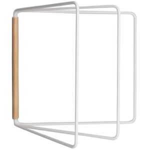 Hole-Free Towel Rack