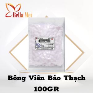 Bông gòn viên Bảo Thạch đã được tiệt trùng