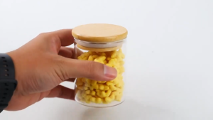 Toples Kaca Penyimpanan Makanan Borosilicate Glass Jar - GH1270 -REX-MART (BAYAR DITEMPAT/COD)