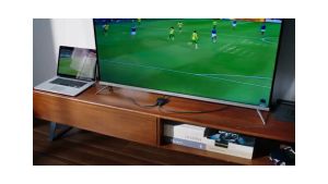 Switch Splitter HDMI Dual Mode Universal Indikator LED untuk Audio dan Video Beralih Antar Perangkat tanpa mencabut kabel HDMI