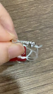 Poh Heng Jewellery 18K Heart Shape Ring in White Gold