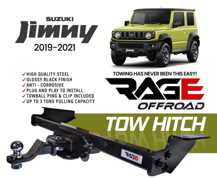 SUZUKI JIMNY 20192021 TOW HITCH BY RAGE OFFROAD Lazada PH