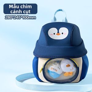 deli | Balo Chống Mất Cho Trẻ 4-7 Tuổi Siêu Nhẹ Bền Chống Nước