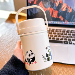 316 Stainless Steel Insulated Soup Mug High Aesthetic Value Porridge Slow Cooker Silver Ear Rice Box for Students And Office Workers