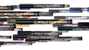Dspiae MKA01-MKA12 Super Metallic Color Markers 12 colors