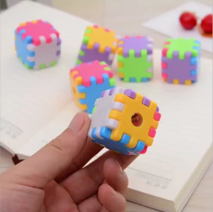 Pencil Sharpener Cube Pencil Sharpener for Students Manual Pencil Sharpener