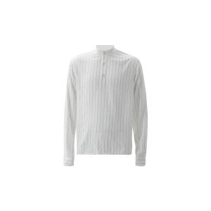 Zozo Forest [3130] Rayon Linen Blended Stripes Small Turtleneck Fall and Winter Bottoming Long Sleeves Shirt