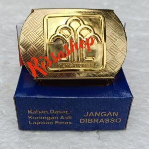 Kepala Sabuk Gesper Kemenkumham Pengayoman Batik Loind