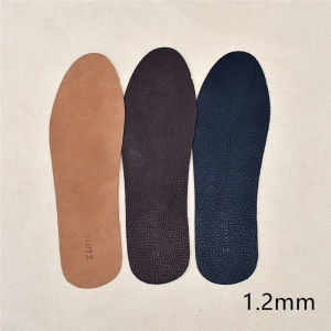Thickened Top Layer Cowhide Shoe Insoles Men Women Casual Loafers Absorb Sweat Anti Slip New Not Sticky Home Living Shoes