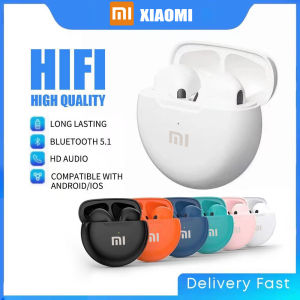 🔥FREE Shipping+COD🔥 XIAOMI Pro 6 Bluetooth Earphone Redmi Wireless Headphones Stereo Touch TWS Fone Headset Sports Waterproof Earbuds With Mic Compatible with all Bluetooth devices