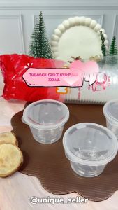 [Isi25] Thinwall Cup Puding 100ml 150ml Tutup Pisah KLIR / Thinwall Sauce Cup 100 150 ml / Tempat Saos Bumbu 100 150 ml KLIR / Thinwall Cup Puding 100ml 150ml / Cup Puding 100 150 ml 100ml 150ml / Thinwal Saos Cup 100 150 ml 100ml 150ml