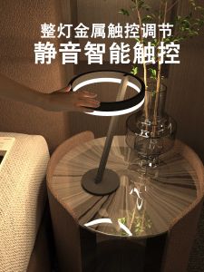 Minimalist Modern Eye-Protection Study Work Desk Lamp Simple Bedroom Decor Gift Night Light Aluminum Body Acrylic Shade LED Light