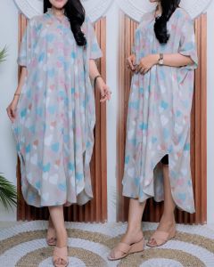 DRESS BATWING VIRAL JUMBO ATAU TUNIK KALONG Bisa muat  dar BB 45 KG - 100 KG