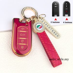 Perodua Myvi Car Key Case Perodua Bezza Key Cover Perodua Cover Cover kunci For Perodua Myvi/Aruz/Axia/Bezza/Alza Remote Key Case