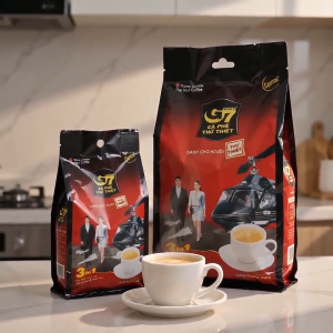 Trung Nguyen G7 3-in-1 Vietnamese Instant Coffee Mix – 20 or 100 Sachets 16g Each