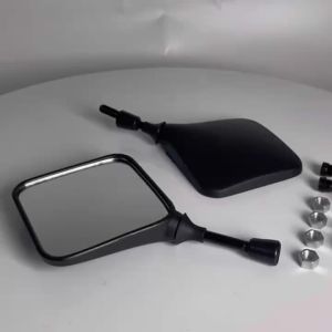 Universal Moped Scooter DirtBike Supermoto Rear View Mirror For  Suzuki DR 650 350 200 250 DRZ400 Motorcycle Rearview Mirror