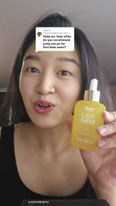 CHEMIST SHEA Lady Gem Intimate Whitening Serum (30ml and 50ml) by Mixtrue Beauty - Brighten Smooth Renew