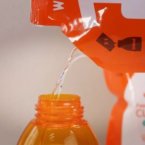 Bộ 2 gói nước rửa bình sữa Wesser 500ml Hương bưởi thơm mát khử sạch mùi hôi trong bình sữa ( Nhập khẩu)