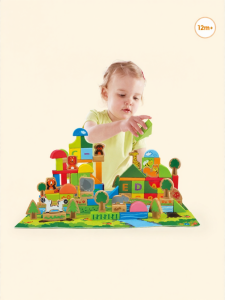 Hape | Educational Building Blocks 100 Pieces