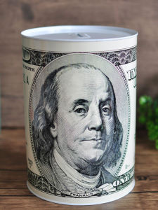 Large Capacity Retro Money Box Unique Creative Adult Only-In-Not-Out Saving Jar Festive Gift Idea Uniquely Designed Savings Canister