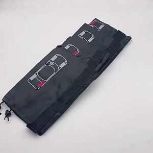 4Pcs Spare Tire Cover Case Polyester Car Tyre Storage Bags Automobile Tyre Accessories Auto Vehicle Wheel Protector Universal