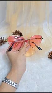 Kacamata Wanita Hitam Cat Eye Anti Radiasi UV Protection PL-MX003 Fashion Sunglasses