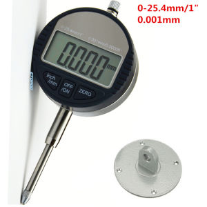 ETOPOO 0-12.7mm/0-25.4mm 0.01/0.001mm Digital Indicator Electronic Micrometer Dial Indicator Gauge /RS232 Datalink to PC
