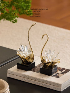 Modern Luxurious Swan Ornament