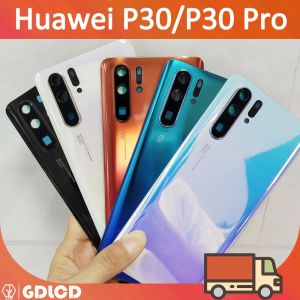 Original Huawei P30 P30 Pro Back Battery Cover Rear Glass Door Housing