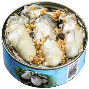 Canned Oysters Spicy Garlic Ready-to-Eat Appetizer