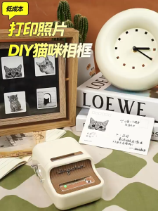 NIIMBOT B21Pro Photo Thermal Label Printer Smart Bluetooth Picture Label Maker Supermarket Home Commercial Image Portable Wireless No Ink Label Machine Included Label Paper