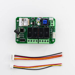 Tuya ứng dụng thông minh 4-Way Wifi/ZigBee RF433MHz điều khiển từ xa công tắc thông minh 4 chiều 16A 3500W lớn hiện tại tiếp sức DC8-28V động cơ máy bơm nước AC85-50V cửa nhà để xe điều khiển rèm điện hỗ trợ chuyển đổi bên ngoài Số lượng+Nhiệt độ đầu vào