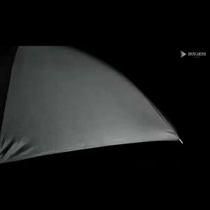 MIZONA Automatic Umbrella Vinyl Folding 12 Bone Sun Protection UPF 50+ Waterproof Umbrellas