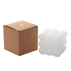 Suomi Scented Candle Smokeless Essential Oil Aromatherapy Geometric Rubiks Cube Modeling Party Candle