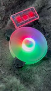 Bộ kit quạt tản nhiệt fan case Coolmoon Y1 Led RGB 16 triệu màu 366 hiệu ứng - kèm hub và remote ( BH 3 tháng)