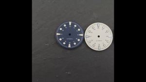 Menex 28.5mm Luminous Watch Dial 24 Hour Markers Compatible with NH35 NH36 ETA 2824 2836 Miyota 8215 DG3804 Watch Mod Parts