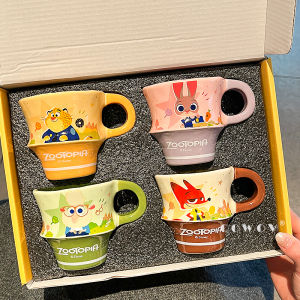 Cute Cartoon Design Mugs for Gifts and Couples