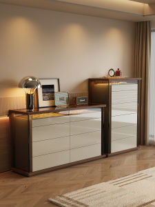 Secure Storage Cabinet Minimalist Italian Design