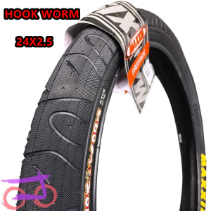 Lốp Xe Đạp BMX MAXXIS Hookworm 20/24/26/27.5/29 X 2.5 Vành Thép Loại Clincher Dành Cho Đường Phố Công Viên Vert Flatland Kích Thước 24 26 27.5 29