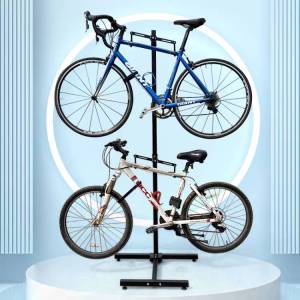 Double Layer Bike Bicycle Stand Bicycle Rack Gravity Bike Rack Bicycle Hanger Cycling Accessories