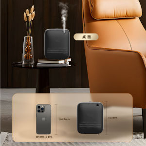 Smart Hotel Bathroom Aromatherapy Diffuser Wall-Mounted Battery Operated Commercial Fragrance Machine Star Intelligent Odor Eliminator