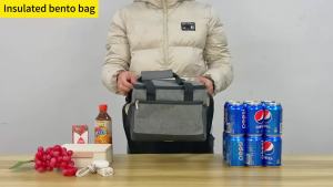 Ba Lô Cách Nhiệt Đựng Đồ Ăn Trưa Cỡ Lớn Chống Rò Rỉ Giữ Lạnh Và Giữ Ấm Dành Cho Nam & Nữ Túi Đeo Vai Ngoài Trời