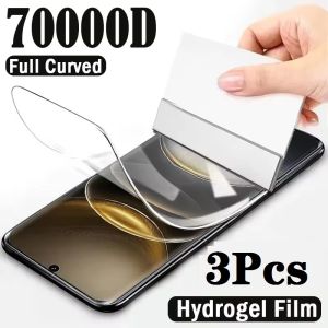 3Pcs Hydrogel Film For Vivo V50 V40 Lite V40e V30 V30e Pro V29 V29e V27 V27e Full Cover Screen Protector