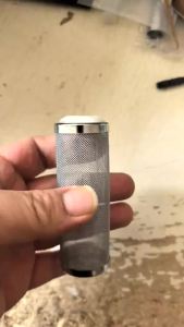 ZRDR | Aquarium Filter Tube Inlet Fish and Shrimp Net Fish Tank Water Pump Filter Inlet Protection Sleeve Stainless Steel Filter Screen